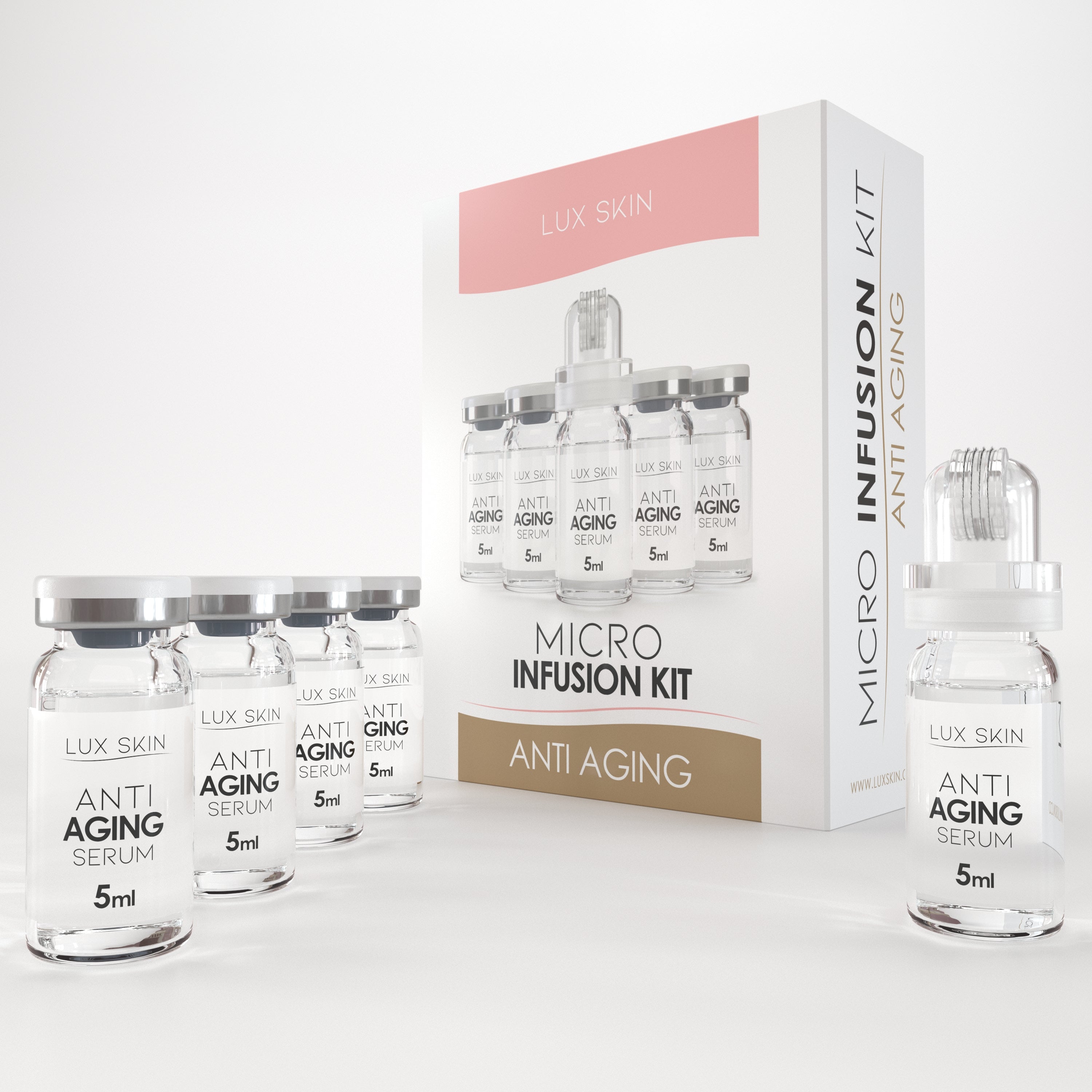 LUX SKIN® Micro Infusion Kit with Peptides (Anti Aging)