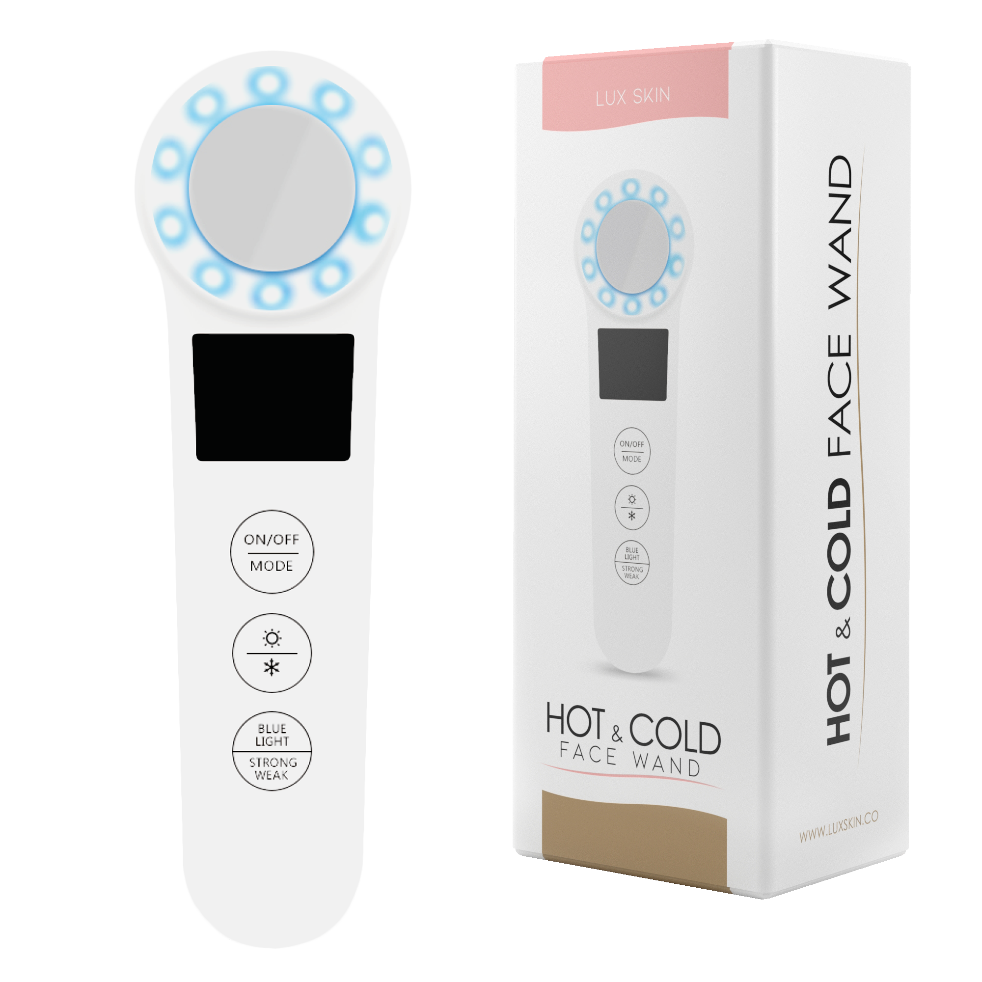 LUX SKIN® Hot & Cold Face Wand